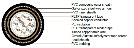 PAS5308 Instrumentation Cable
